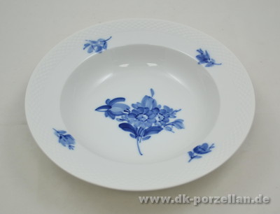 Royal Copenhagen "Blaue Blume glatt" Suppenteller 23 cm 8106  1.Wahl 