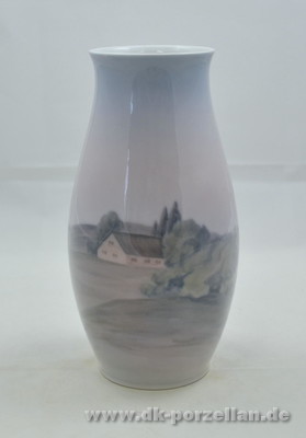 Vase mit Landschaftsmotiv
