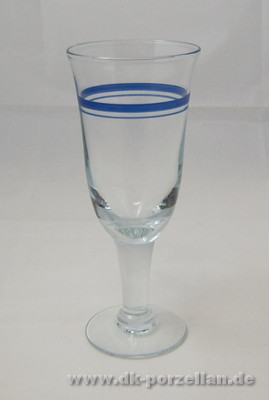 Blaue Glocke - Bierglas