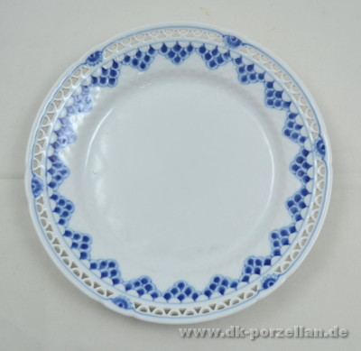 Teller flach 17,5cm - durchbrochen