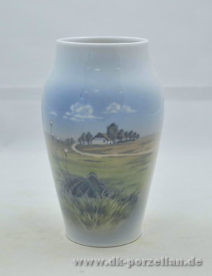 Vase mit Landschaftsmotiv 