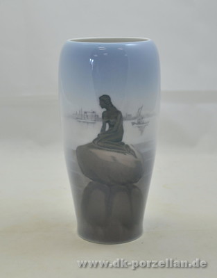 Vase mit Kleiner Meerjungfrau 