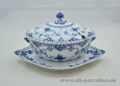 Sauciere mit Deckel