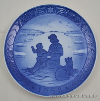 Weihnachtsteller 1958